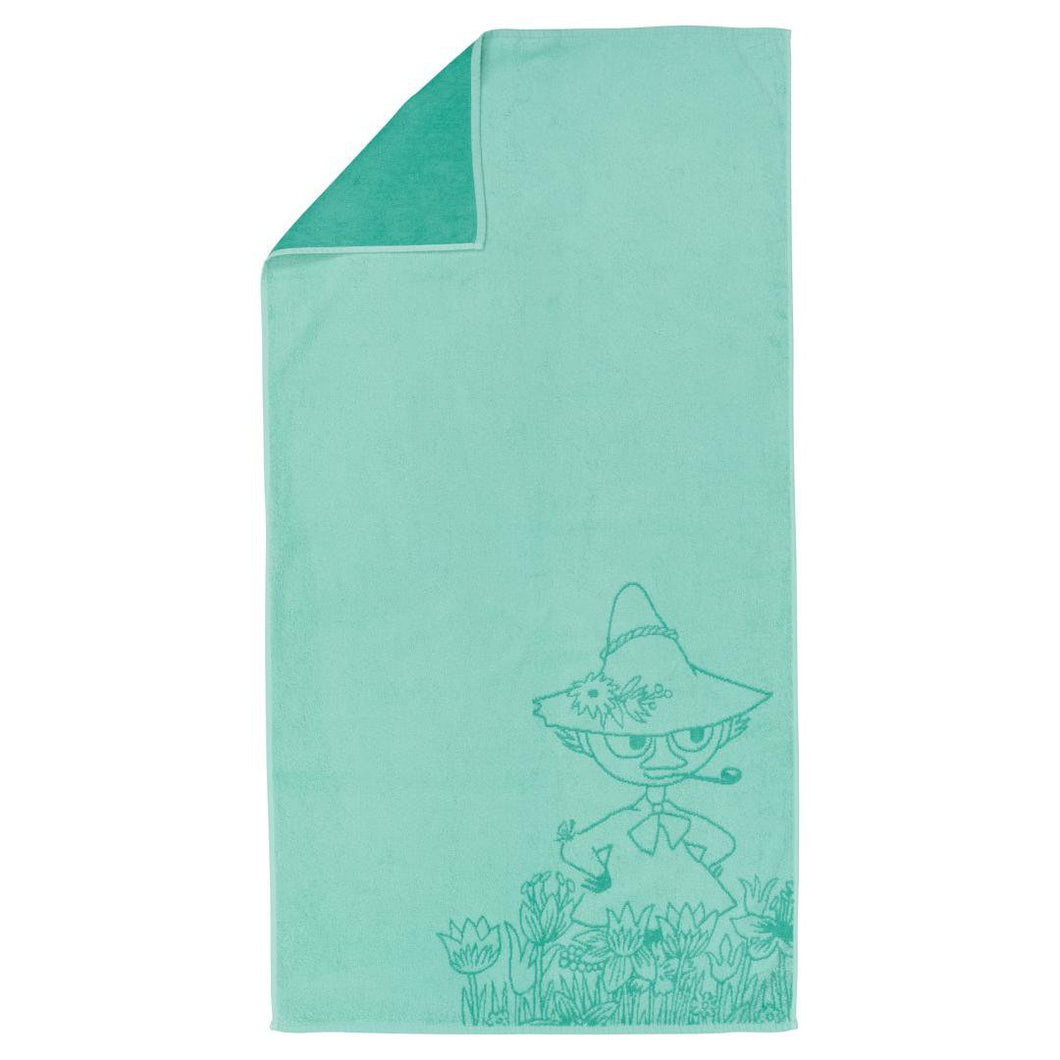Moomin handklæði 70X40 Snufkin mint
